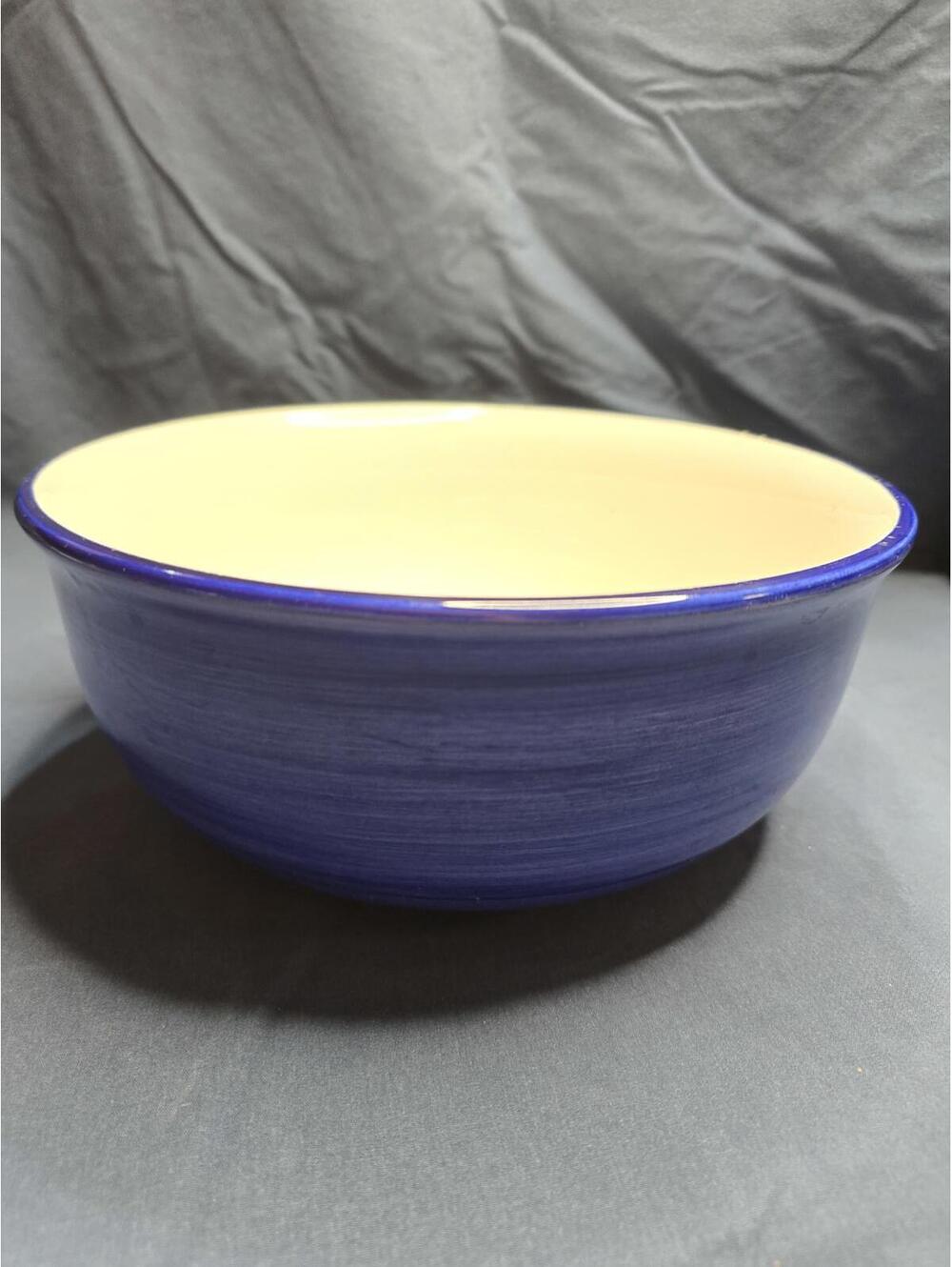 Vintage Gibson Blue Ceramic Bowl - Classic Dinnerware